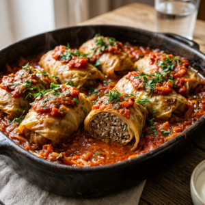 Голубцы с говядиной