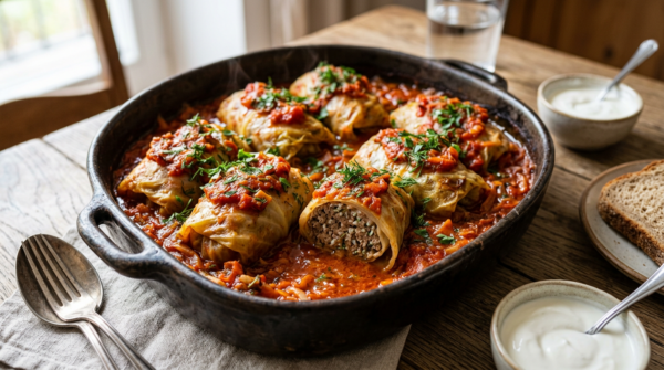 Голубцы с говядиной