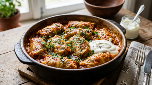 Голубцы с курицей