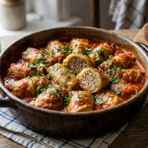 Голубцы со свининой