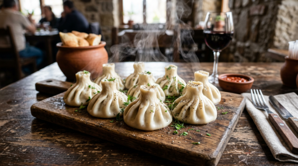 Хинкали: говядина + лук