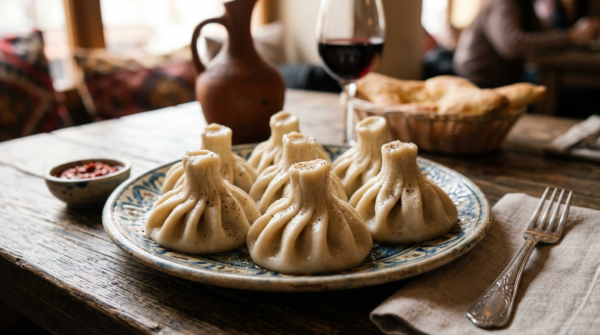 Хинкали: свинина + лук