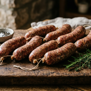 Колбаса Свиная рубленая (кубик мелкий/крупный)