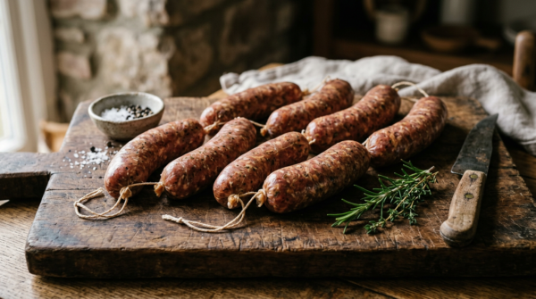 Колбаса Свиная рубленая (кубик мелкий/крупный)