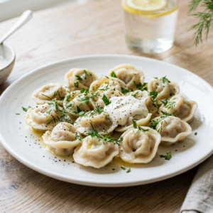 Пельмени с индейкой