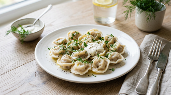 Пельмени с индейкой