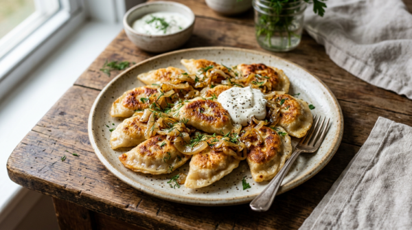 Вареники с капустой