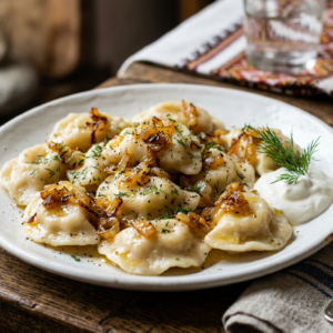 Вареники с картошкой