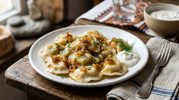 Вареники с картошкой